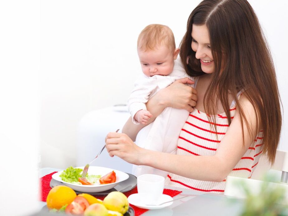 hypoallergenic diet for a nursing mother and her baby