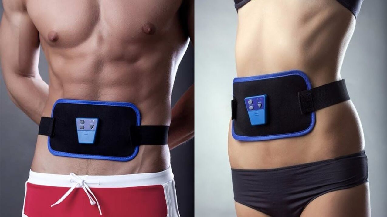 electric slimming belt for the stomach