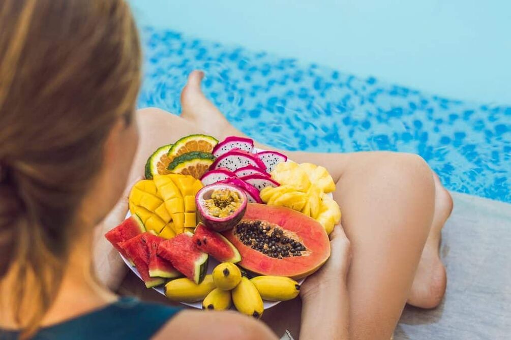 If you don't feel good while dieting, you should eat fruit