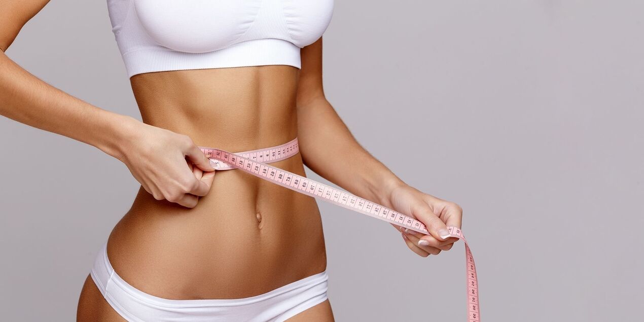 The girl achieved the desired result in losing weight following the principles of the diet